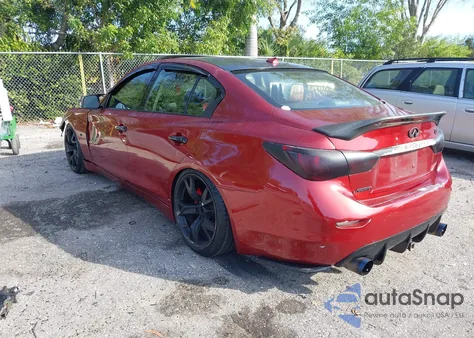 2015 Infiniti Q50 Premium/Sport from USA, damaged, VIN JN1BV7AP5FM339324